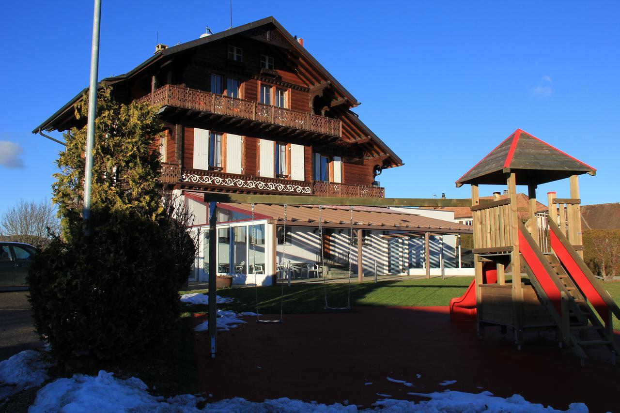 Hotel - Restaurant Le Manoir Vaulruz Exterior foto