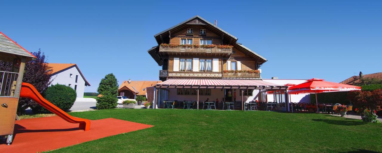 Hotel - Restaurant Le Manoir Vaulruz Exterior foto